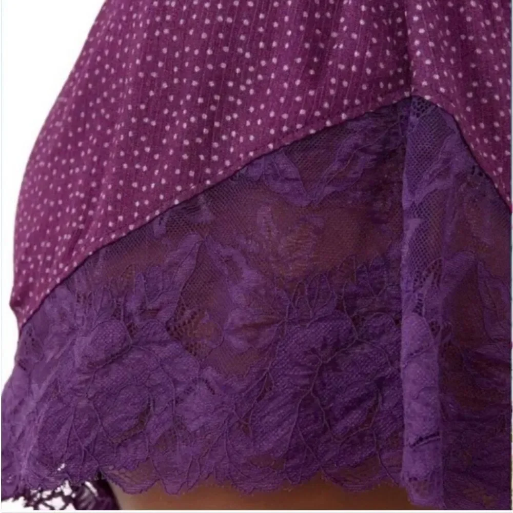 NWT Free People All Dressed Up Shorts Grape Combo